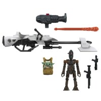 Hasbro F16455L0 Star Wars Mission Fleet IG-11 und The Child Speederbike