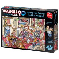 Jumbo 81905 Wasgij Mystery 10 - Endlich Frühling! 1000 Teile Puzzle TOYMI Exclusive