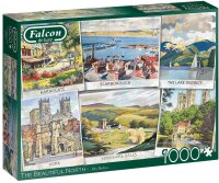 Jumbo 11303 Falcon - The Beautiful North 1000 Teile Puzzle