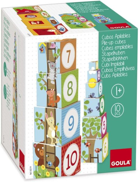 Jumbo 55219 GOULA - Stapelturm Wald