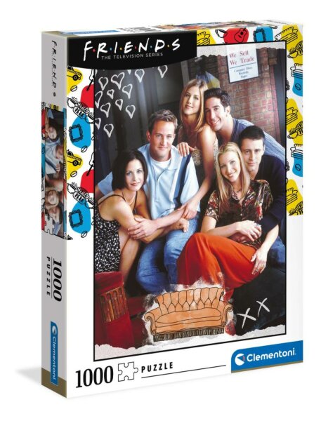 Clementoni 39587 Friends 1000 Teile Puzzle Netflix