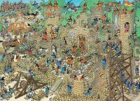 Jumbo 81914 Jan van Haasteren - Castle Conflict 1000...