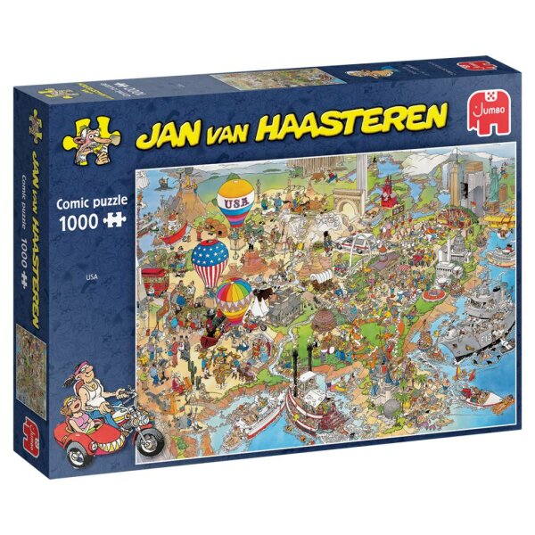 Jumbo 81920 Jan van Haasteren - U.S.A. 1000 Teile Puzzle