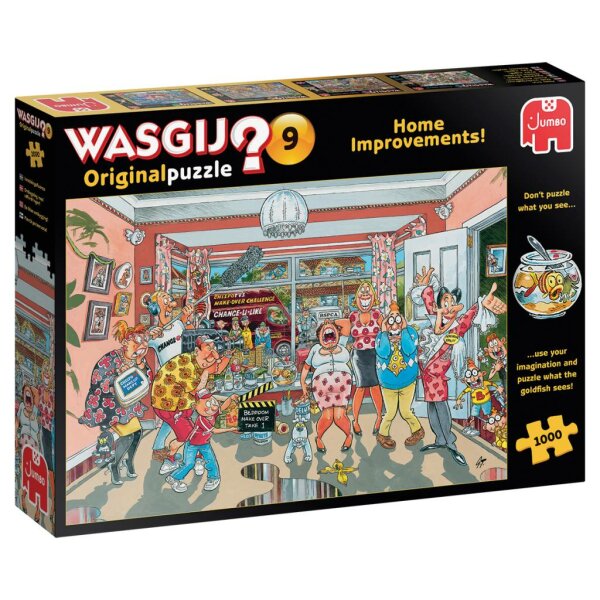 Jumbo 81926 WASGIJ Original 9: Home Impovements 1000 Teile Puzzle