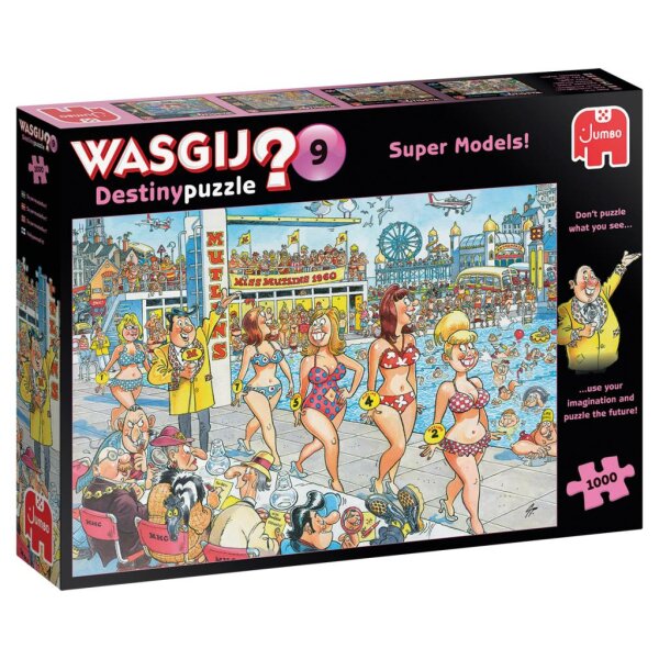 Jumbo 81931 WASGIJ Destiny 9: Super Models? 1000 Teile Puzzle