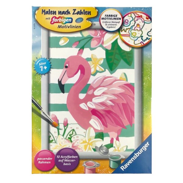 Ravensburger 28512 - Malen nach Zahlen - Think Pink