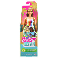Mattel Barbie Loves the Ocean Puppe im Regenbogenkleid