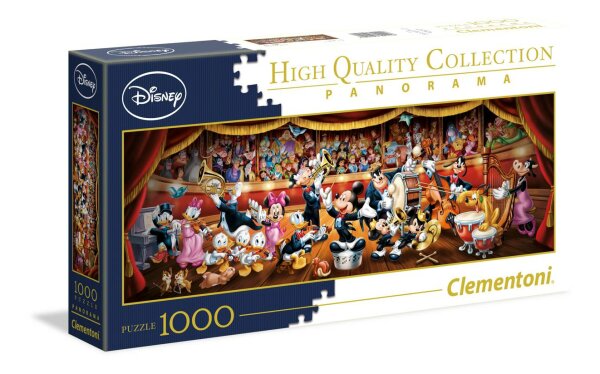 Clementoni 39445 Disney Orchestra 1000 Teile Puzzle High Quality Collection Panorama