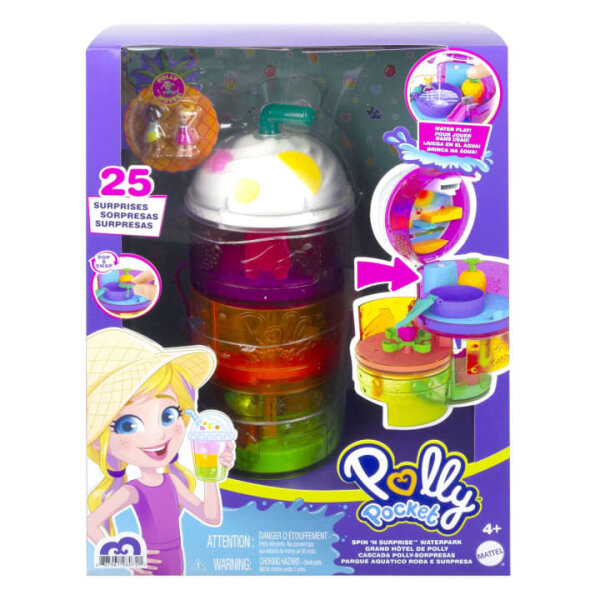 HFP98Polly Pocket Ausklappspaß-Schatulle Fruchtsmoothie