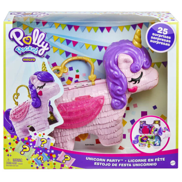 Polly Pocket Einhorn-Party Spielset