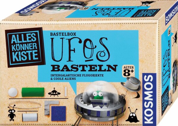 Ufos basteln Intergalaktische Flugobjekte und coole Aliens