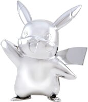 Pokémon Battle Figur 25 Jahre Pikachu silber 7 cm