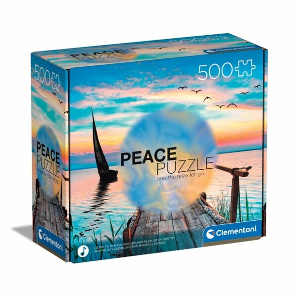 Clementoni 35121 Peace Peachful Wind 500 Teile Puzzle