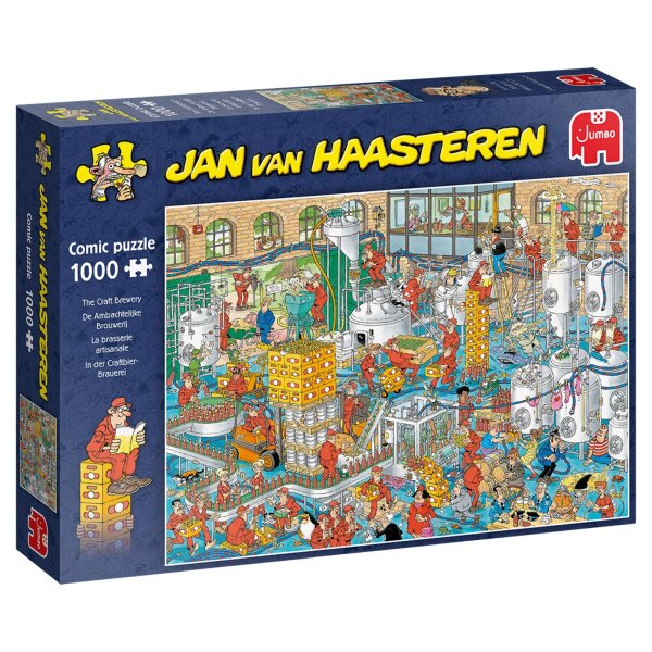 Jumbo 20065 In der Craftbier-Brauerei 1000 Teile Puzzle