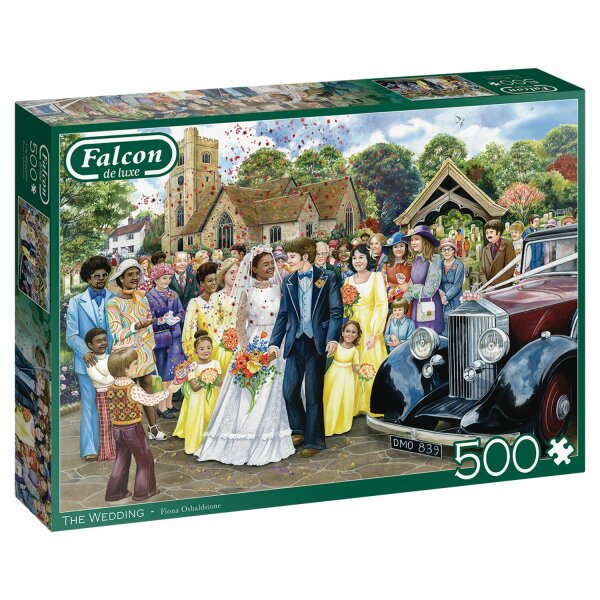 Jumbo 11366 Falcon de luxe - The Wedding 500 Teile Puzzle