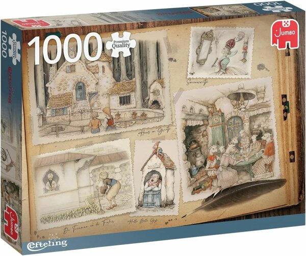 Jumbo 18874 Anton Pieck Efteling 1000 Teile Puzzle