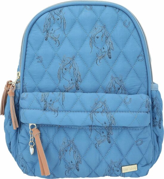 Depesche 12026 Miss Melody Rucksack BLUE QUILT