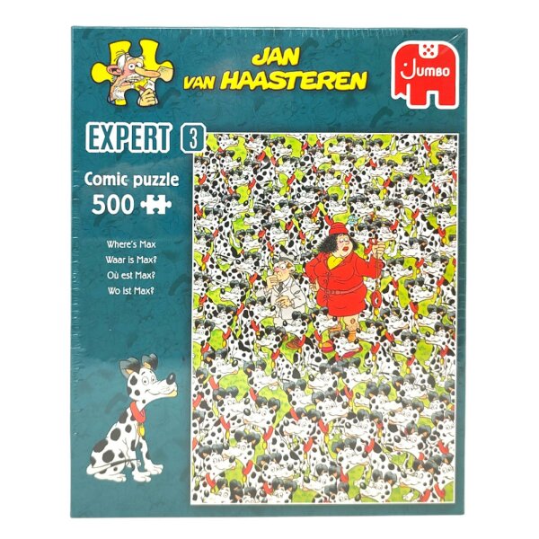 Jumbo 20091 Jan van Hasteren  Wheres Max? 500 Teile